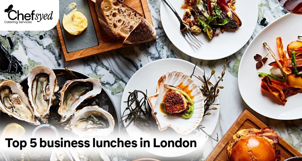 business lunches in London